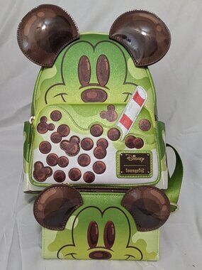 Disney Mickey Boba Loungefly Mini Backpack and Wallet